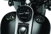 Kuryakyn 7383 - Alley Cat Fuel & Battery Gauge Gloss Black