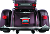 Kuryakyn 7220 - Rear Mud Flaps For Trikes Chrome