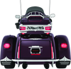 Kuryakyn 7220 - Rear Mud Flaps For Trikes Chrome