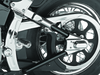 Kuryakyn 7851 - Boomerang Frame Covers For 00-07 Softail Chrome