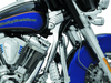 Kuryakyn 8146 - Deluxe Neck Cover Kit 95-05 Touring Models Chrome