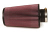 K&N RE-0810 - Universal Rubber Filter 3inch FLG / 6inch OD-B / 4-5/8inch OD-T / 9inch L