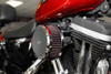 K&N RK-3945 - Street Metal Intake System Hammer Chrome for Harley Davidson