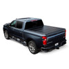 Leer 650337 - 22-25 Toyota Tundra Flush Mount Hard Folding Tonneau Cover Truck Bed Topper 5 Foot 6 Inch With or Without Track Black