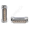 Letric Lighting LLC-EGL-C - Engine Guard Lights Chr/Wht