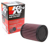 K&N RU-0360 - Filter Universal Rubber Filter - Round Straight 3.5in Base OD x 3.5in Top OD x 5in H