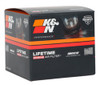 K&N RU-2450 - Univ Clamp-On Air Filter - 1-3/4in FLG O/S 4in X 3in B 3in X 2in T 2-3/4inH OVAL