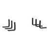 Luverne 415054-409921 - Grip Step 7" x 54" Black Aluminum Running Boards, Select Ford Super Duty