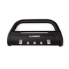 Lund 47121216 - 19-22 Chevrolet Silverado 1500 (Excl. 2019 LD) Bull Bar w/ Light & Wiring-Blk - Black