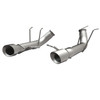 Magnaflow 15152 - 13 Ford Mustang Dual Split Rear Exit Stainless Axle-Back Cat Back Exhaust (Competition)