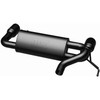 Magnaflow 19555 - 2021 Ford Bronco 2.3L I-4 Axle-Back Exhaust w/ Dual Split Rear Style Exit- Black Tips