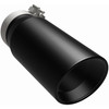 Magnaflow 35240 - Tip Stainless Black Coated Single Double Round Single Outlet 5in Dia 4in Inlet 13in L
