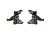 Maxtrac 100520L - 88-91 GM C1500/2500 2WD Standard Cab 5/6 Lug 2in Front Lowering Spindles
