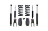 Maxtrac K330524-8 - 88-98 GM C1500/2500 2WD V8 5/6 Lug 2in/4in Lowering Coil Kit