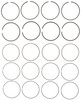 Mahle 41489CP.020 - Rings Toyota 2367cc 22R22R-EC22R-TEC Engs 85-93 Chrome Ring Set