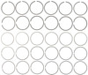 Mahle 41473CP - Rings GMC Pass 173 2.8L Eng 87-89 189 3.1L Eng 88-93 GMC Trk 189 3.1L Moly Ring Set