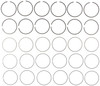 Mahle 41615 - Rings GM Pass 207 3.4L Eng 91-94 Moly Ring Set