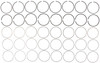 Mahle 42084CP.030 - Rings GM 6.0L LS2/LFA/LZ1/LQ9/L76/LY6/L96/L76 2004-2010 Gen IV V8 Moly Ring Set