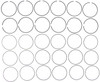 Mahle 42214CP.010 - Rings Toyota 3.5L 2GRFE / 2GRSFE 2005 - 2011 GNS Top Compression Ring Plain Ring Set