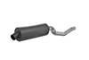 MBRP AT-6408SP - Slip-On System W/Sport Muffler For 95-05 Yamaha YFM 350FX Wolverine 03-07 Yamaha YFM 350FX Wolverine 4x4