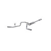 MBRP S5257409 - 2.5 Inch Cat Back Exhaust System Dual Side Exit For 15-20 Ford F-150 5.0L T409 Stainless Steel