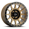 Method Wheels MR30521060918N - Aluminum Wheels 20x10 NV MR305 Bolt Pattern 6 On 139.7 Offset -18 Lip Size 2.05 Method Bronze BRZ Black Street Loc Method