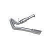 MBRP S6108409 - 4 Inch Cat Back Exhaust System Single Side Exit T409 Stainless Steel For 04-07 Dodge Ram 2500/3500 Cummins