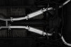 MBRP S7221ALBT - 1999-2004 Ford Mustang GT/ Mach 1 4.6L Aluminized Steel 2.5 Inch Cat-Back Dual Rear Exit with Black Tips