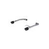 MBRP S72473CF - 2015-Up Ford Mustang 2.3L EcoBoost Armor Pro T304 Stainless Steel 2.5 Inch Axle-Back Dual Split Rear With Carbon Fiber Tips