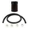 Mishimoto MMBCC-CBTHR-BKH - Assembled Universal 3-Port Catch Can Black w/ Hose