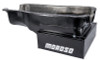 Moroso 20501 - Ford 351W (w/Front Sump) Kicked Out Road Race Baffled 9qt 8in Steel Oil Pan