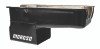 Moroso 20165 - 80-85 Chevrolet SBC (w/Passenger Side Dipstick) Wet Sump 7qt 9.5in Steel Oil Pan - Black