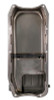 Moroso 20195 - Pre-85 Chevrolet Small Block (w/Driver Side Dipstick) Wet Sump 7qt 8.25in Steel Oil Pan - Blk