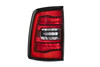 Morimoto LF725 - XB LED Tail Lights: Dodge Ram (09-18 / Gen II / Red Lens / Set)