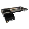 Moroso 20146 - GM LS Swap (w/Front Sump/Remote Oil Filter Adapter) Wet Sump 6.5qt 6in Steel Oil Pan - Black