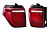Morimoto LF738 - XB LED Tail Lights: Toyota 4Runner (10-24 / Red Lens / Set)