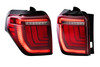 Morimoto LF738 - XB LED Tail Lights: Toyota 4Runner (10-24 / Red Lens / Set)
