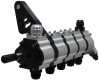 Moroso 22435 - T3 Series Dragster 5 Stage Dry Sump Oil Pump - Tri-Lobe - Left Side - .900 Pressure