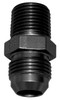 Moroso 22706 - 1/2in NPT to -10An Fitting - Aluminum - Single