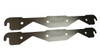 Moroso 25155 - Small Block Chevy Exhaust Block Off Storage Plate - Pair