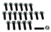 Moroso 38356 - Toyota 2TC/3TC/2TG/3TG Oil Pan Stud Kit - 8mm - Steel - Set of 20