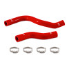 Mishimoto MMHOSE-CTR-17RD - 2017+ Honda Civic Type R Silicone Hose Kit - Red