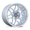 Motegi MR158SD18851235 - Mr158 Tsubaki 18X8.5 Hyper Silver W/ Machined Lip