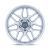 Motegi MR158SD18851235 - Mr158 Tsubaki 18X8.5 Hyper Silver W/ Machined Lip