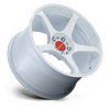Motegi MR159WD18851222 - Mr159 Battle V 18X8.5 Matsuri White Pearl W/ Machined Lip Stripe