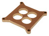 Moroso 64943 - 4150/4160 Carburetor Spacer - 4 Hole Plenum - 1/2in - Phenolic