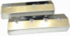 Moroso 68025 - Chevrolet Small Block (w/Centerbolt Style Heads) Valve Cover - Aluminum - Pair