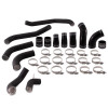 Mishimoto MMICP-F35T-17KWBK - 2017+ Ford F150 3.5L EcoBoost Intercooler Pipe Kit - Wrinkle Black