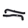 Mishimoto MMICP-FIST-14WBK - 2014+ Ford Fiesta ST Intercooler Pipe Kit - Wrinkle Black