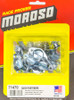 Moroso 71470 - Quick Fastener - Self Ejecting - Butterfly Head - 5/16in x .450in - Steel - 10 Pack